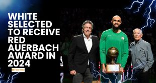 White Selected to Receive Red Auerbach Award in 2024