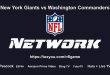 New York Giants vs Washington Commanders