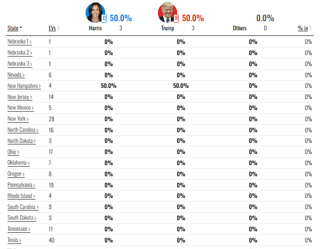 US election live result 2024