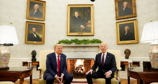 Trump and Biden both call for smooth progress in memorable Oval Office meeting